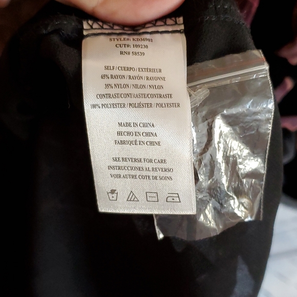 NWT Kut from Kloth Velvet dress with slip - Picture 7 of 7